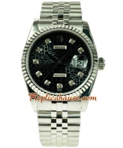 Rolex Datejust Reloj Suizo de imitación