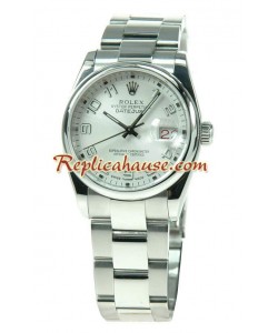Rolex Datejust Suizo Silver Reloj
