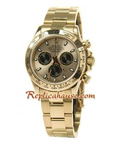 Rolex Réplica Daytona Gold Reloj Suizo