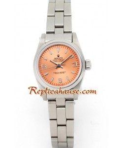 Rolex Réplica Explorer I - Silver - - Dama -