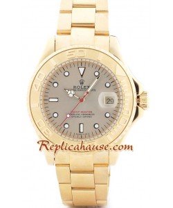 Rolex Yacht Master Gold - Cara dorada