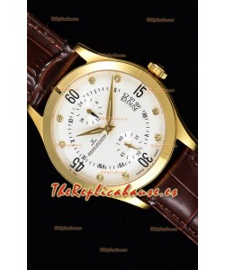 Jaeger LeCoultre Master Control Reloj Réplica Suizo Oro Amarillo