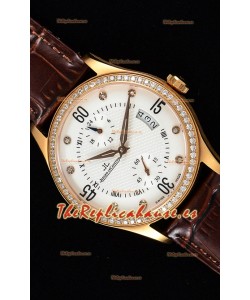 Jaeger LeCoultre Master Control Reloj Réplica Suizo Oro Rosado