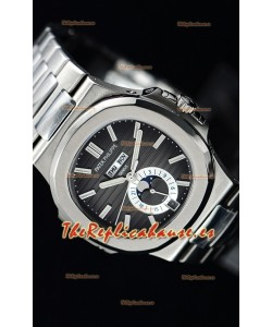 Patek Philippe Nautilus 5726A Reloj Suizo a Espejo 1:1 Dial Gris