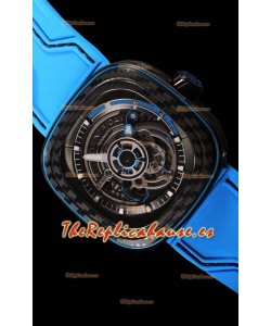 Seven Friday S3/02 Carbon Edition with Original Miyota Movement - Calidad Espejo 1:1