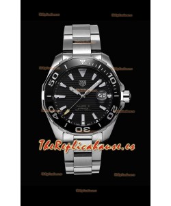 Tag Heuer Aquaracer Calibre 5 Reloj Réplica a Espejo 1:1 Dial Negro