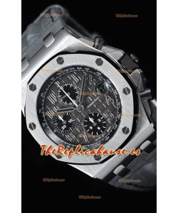 Audemars Piguet Royal Oak Offshore Chronograph "Elephant" Reloj de Acero 904L Réplica a Espejo 1:1