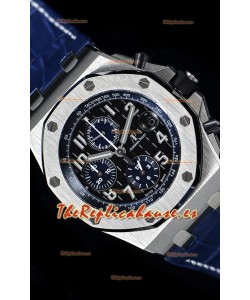 Audemars Piguet Royal Oak Offshore Chronograph "The Real Batman" Reloj de Acero 904L Réplica a Espejo 1:1