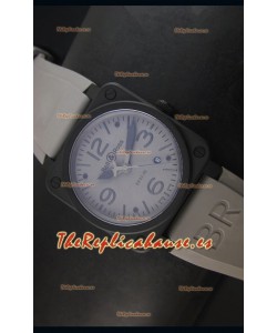 Bell & Ross BR03-92 Reloj Replica Suizo Dial Gris