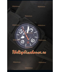 Bell & Ross BR03-92 Reloj Suizo Replca en Negro Edición Limitada