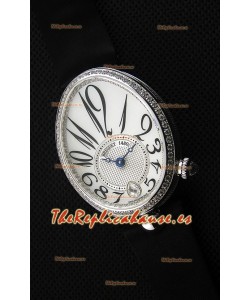 Breguet Reine De Naples Ladies Reloj Réplica Suizo a Espejo 1:1 de Acero Inoxidable