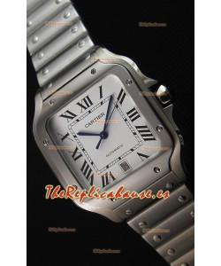 Cartier Santos De Cartier Reloj Réplica a Espejo 1:1 - Reloj de Acero Inoxidable 36MM
