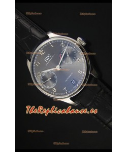 IWC Portugieser Reloj Suizo Replica a escala 1:1 Caja de Acero - Versión 2016 Actualizada
