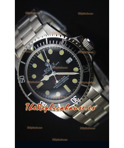 Rolex Sea Dweller Double Red 1665 Edición Reloj con Movimiento Japonés