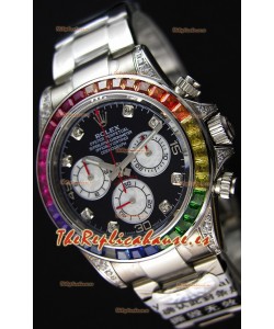 Rolex Cosmograph Daytona 116509 Cal.4130 Movement - Réplica a Espejo 1:1 Reloj de Acero Inoxidable 904L