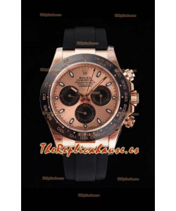 Rolex Daytona 116515LN Movimiento Original Cal.4130 Oro Everose - Reloj de Acero 904L a Espejo 1:1