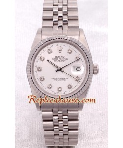 Rolex Réplica Datejust - Silver
