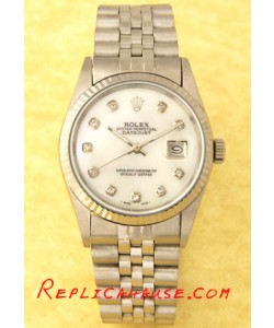 Rolex Réplica Datejust - Silver