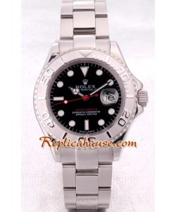Rolex Réplica Yacht Master - Silver - para Hombre tamaño