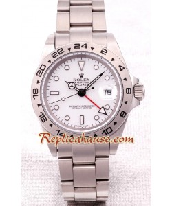 Rolex Réplica Explorer II -Silver