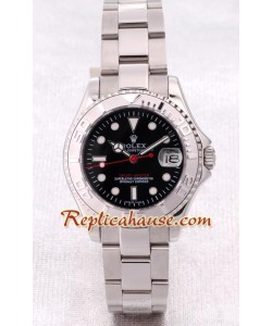 Rolex Réplica Yacht Master - Silver - Tamaño Caballeros