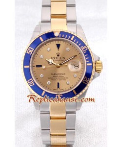 Rolex Réplica Submariner-Two-tone