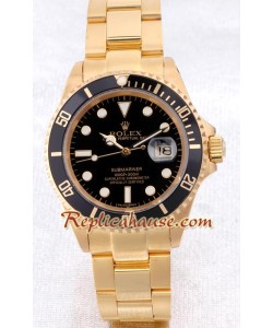 Rolex Réplica Submariner-Gold