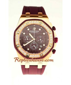 Audemars Piguet Royal Oak Offshore Team Alinghi con chapado en Oro 18K Reloj