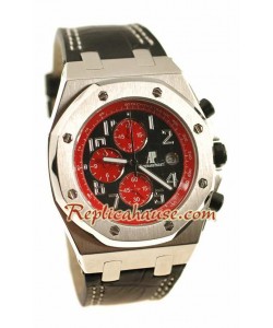 Audemars Piguet Royal Oak Offshore Suizo Quartz Dial Negro Reloj