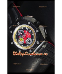 Audemars Piguet Royal Oak Offshore Grand Prix Reloj Suizo Última Réplica 1:1 de Carbón Forjado Movimiento 3126