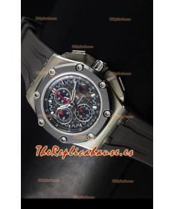 Audemars Piguet Royal Oak Offshore Reloj en Titanio Michael Schumacher - Movimiento 3126 Última 1:1