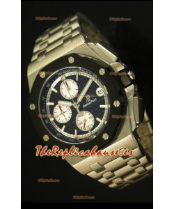 Audemars Piguet Royal Oak Offshore Reloj con Dial Negro - Caja de Acero