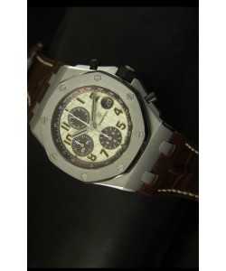 Audemars Piguet Royal Oak Offshore Edición Safari Color Blanco - Ultima Edición Escala 1:1