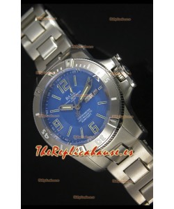Ball Hydrocarbon Spacemaster Reloj Automático Réplica Day Date Dial en Azul - Movimiento Citizen Original