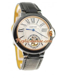 Ballon Blue De Cartier flying Tourbillon Reloj Réplica