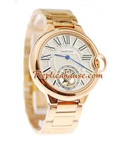 Ballon Blue De Cartier flying Tourbillon Reloj Réplica