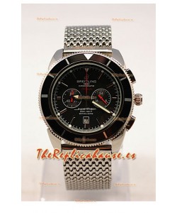 Breitling SuperOcean Heritage Réplica Suiza – Esfera negra 
