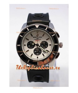 Breitling SuperOcean Heritage Réplica Suiza Malla de Goma 