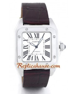 Cartier Réplica Santos 100 para Hombre
