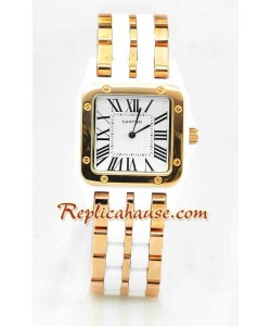 Cartier Demosille Tamaño Medio Reloj Réplica