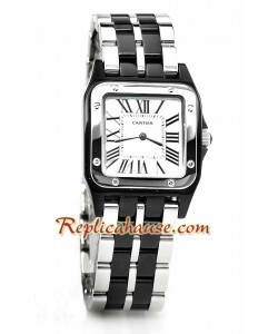 Cartier Demosille Tamaño Medio Reloj Réplica