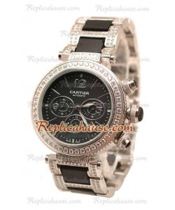 Cartier Pasha Seatimer Diamonds Reloj Réplica Suizo