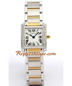 Cartier Tank Francaise Reloj de Dama