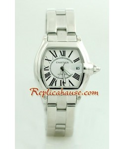 Cartier Réplica Roadster Automático - Tamaño Caballeros