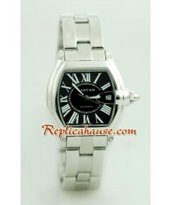 Cartier Réplica Roadster Automático - Tamaño Caballeros
