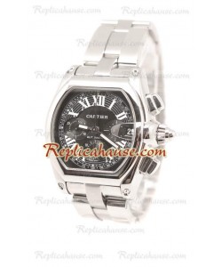Cartier Roadster Cronógrafo Reloj Suizo de imitación