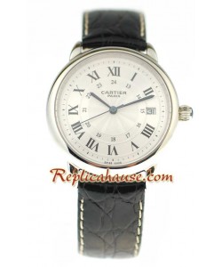 Cartier Ronde Louis Reloj Suizo de imitación