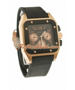 Cartier Santos 100 Reloj Réplica