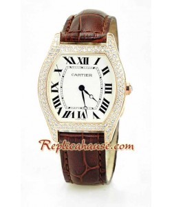 Cartier Tortue Unisex Reloj Suizo de imitación