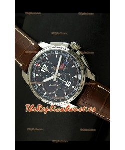 Chopard Mille Miglia GT XL Réplica Suiza en Malla de Cuero marrón – RÉPLICA ESPEJO